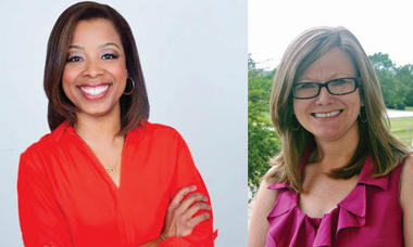 Drs. Nicole Martin (l) and Pamela Davis (r)