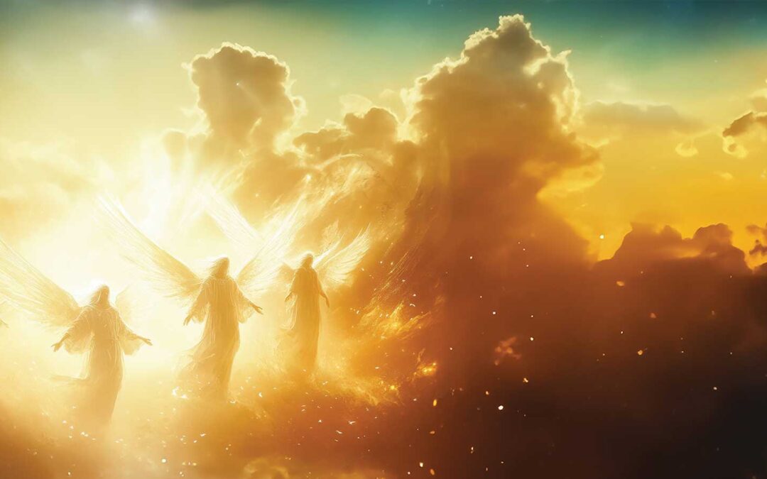 Ex Fonte Excerpt: Splendid and Luminescent ~ Angels bear God’s glory and assist his struggling people.